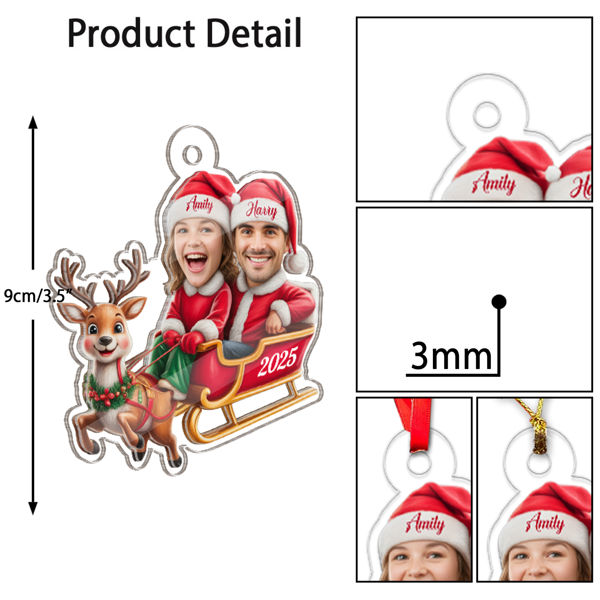 Personalized Couple Names Christmas