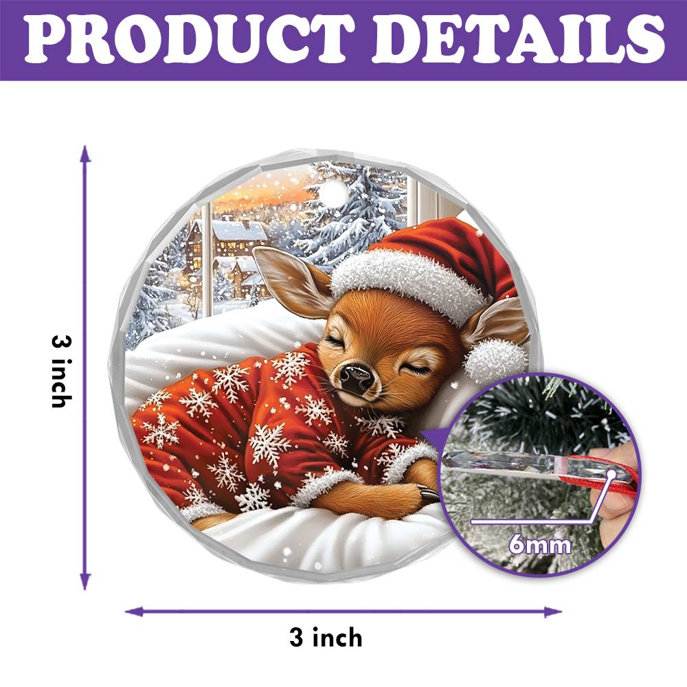 Deer Sleeping In Bed Design 3
