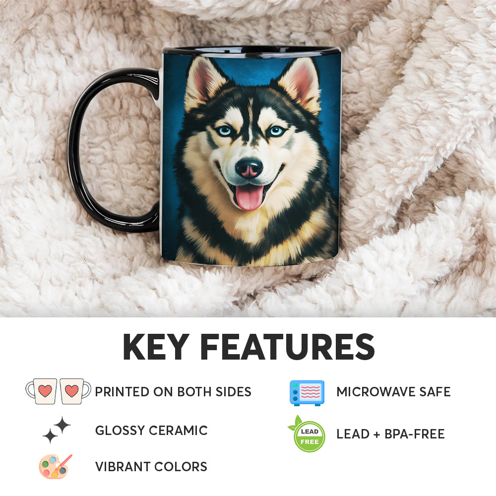 Custom Dog Deep Blue