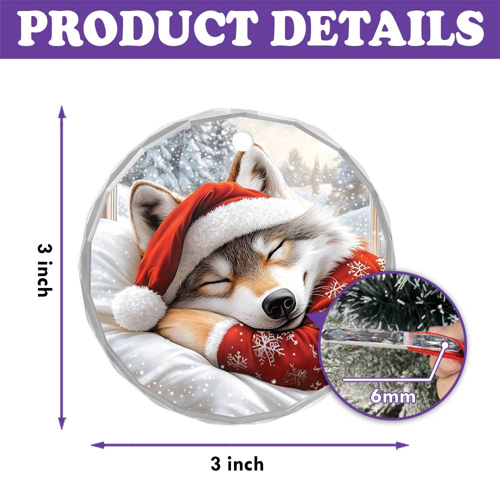 Wolf Sleeping In Bed Design 2