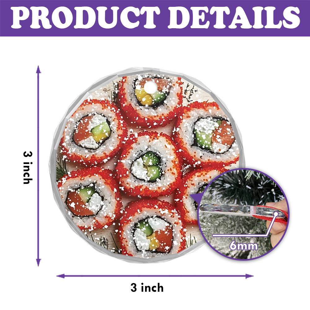 Sushi Rolls Close up Design 2