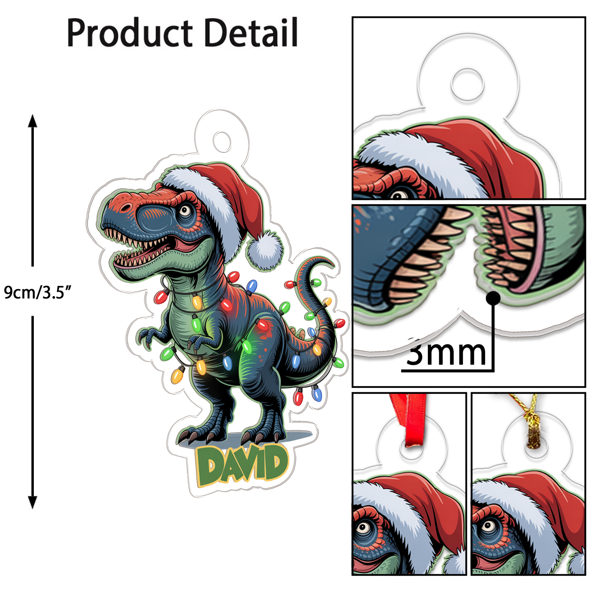 Custom Name Dinosaur For Boy 3