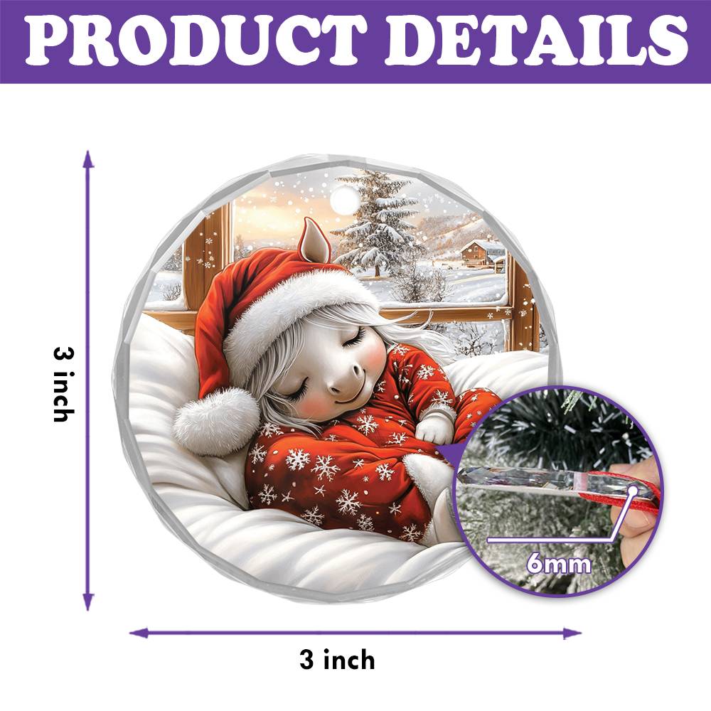 Unicorn Sleeping In Bed Design 2