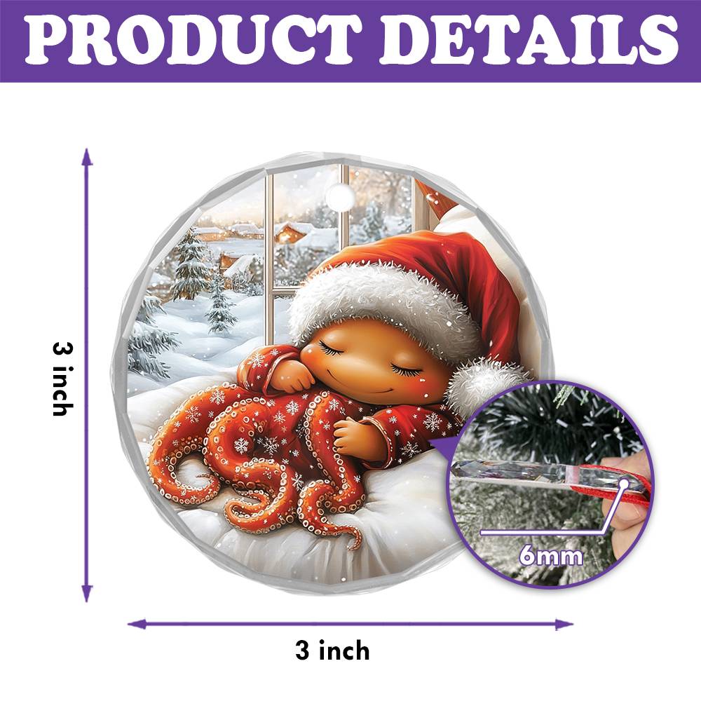 Octopus Sleeping In Bed Design 1