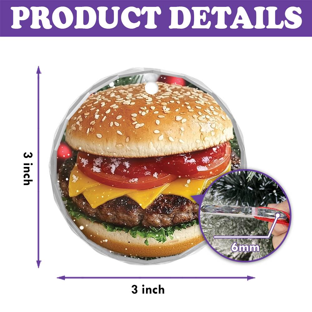 Cheeseburger Close up Design 3