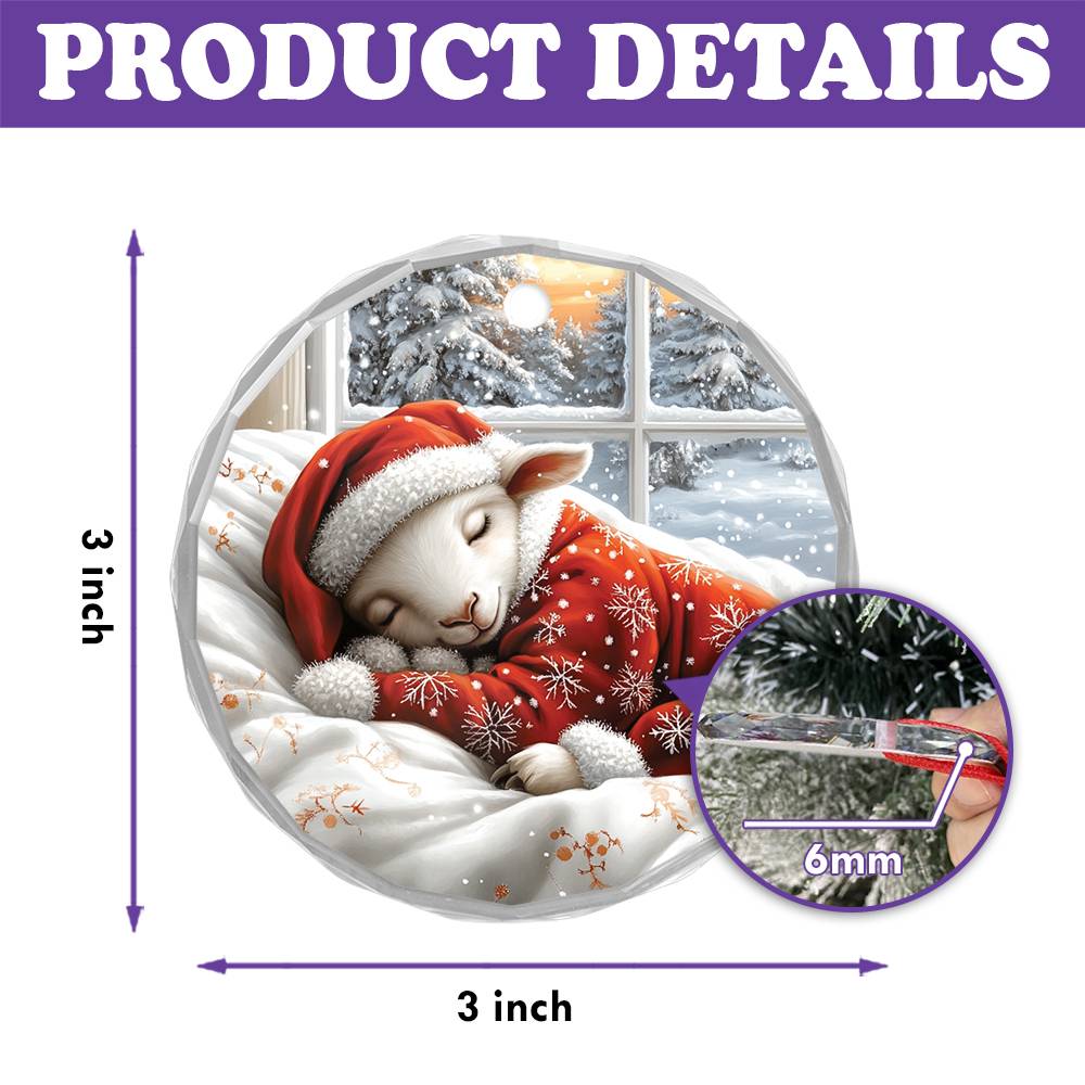 Sheep Sleeping In Bed Design 1