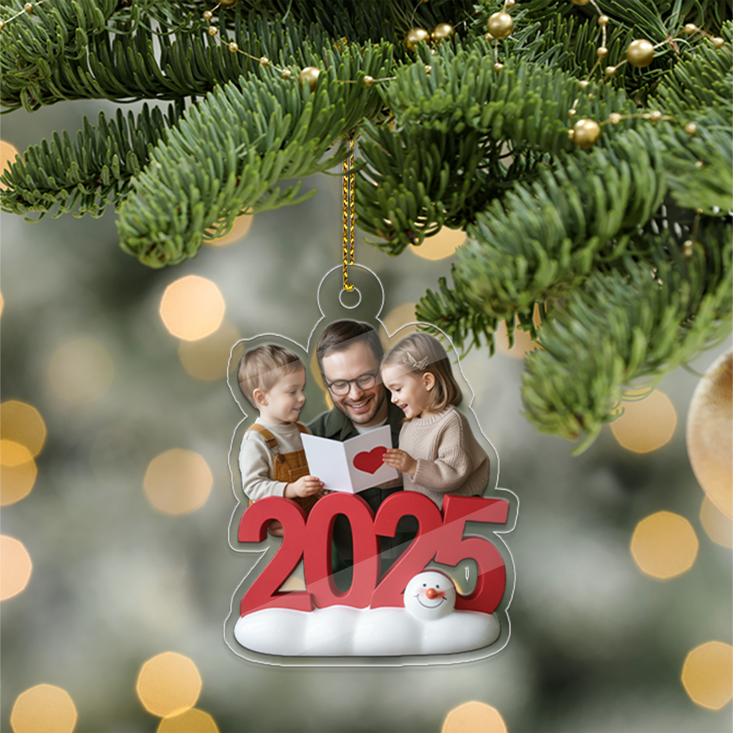 Custom Family Photo Christmas Ornaments, Family Picture Ornament, Family Ornament 2025, Photo Ornament, Family Keepsake, Xmas Gifts