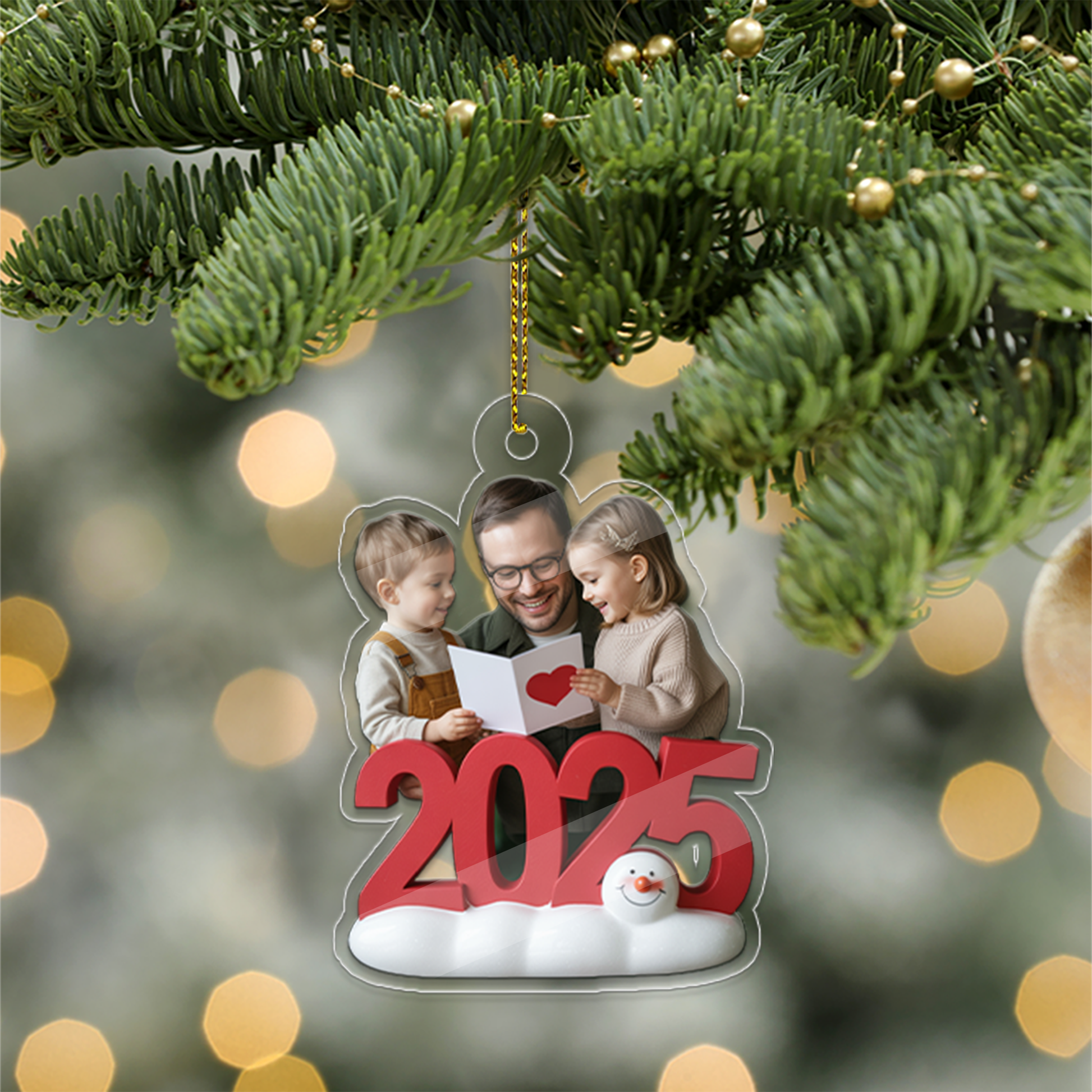 Custom Family Photo Christmas Ornaments, Family Picture Ornament, Family Ornament 2025, Photo Ornament, Family Keepsake, Xmas Gifts