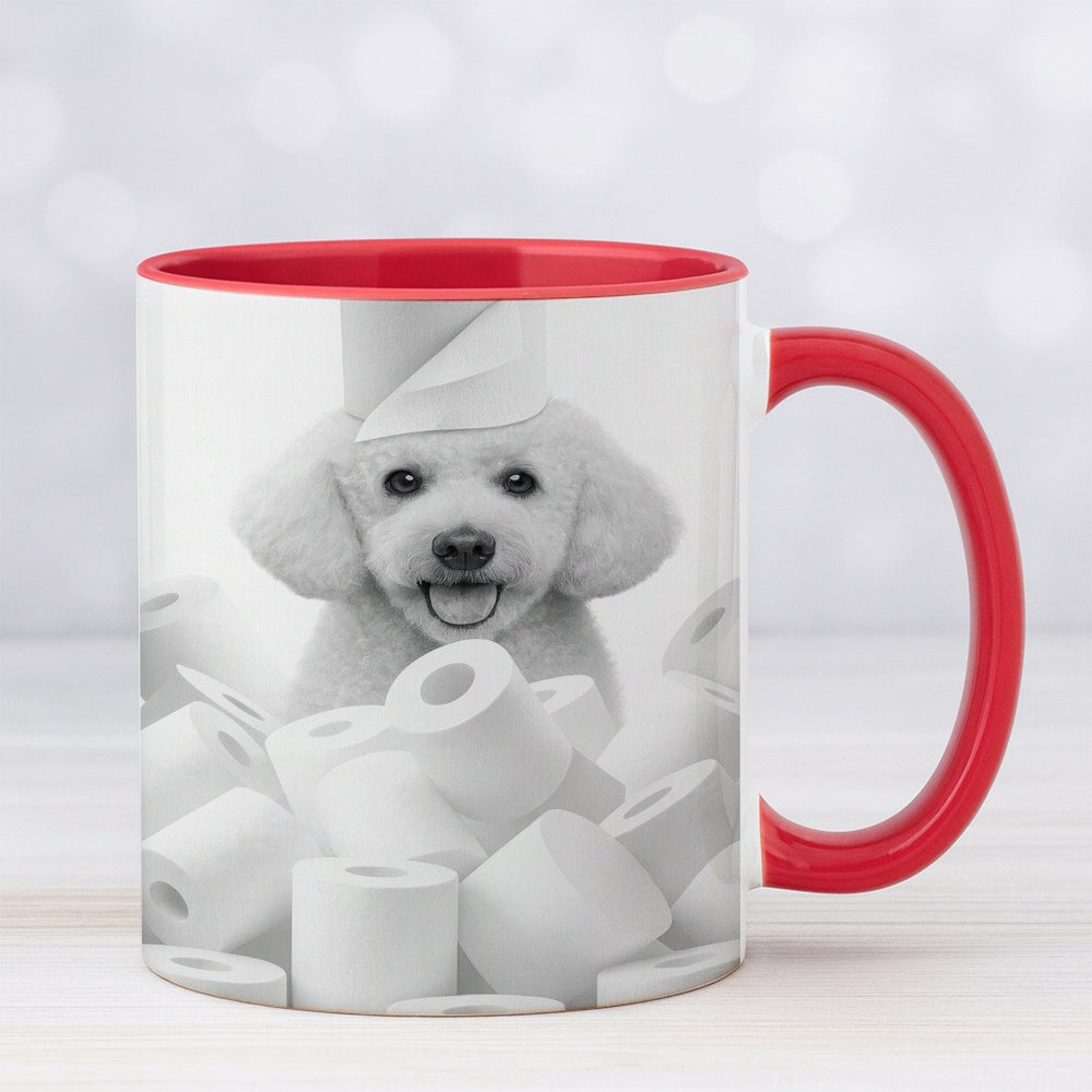 Custom Photo Dog Bathroom Mug