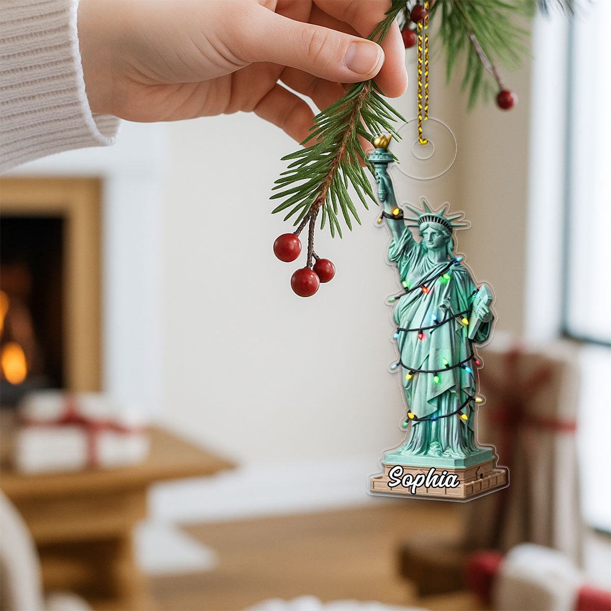 Custom Name Liberties Christmas