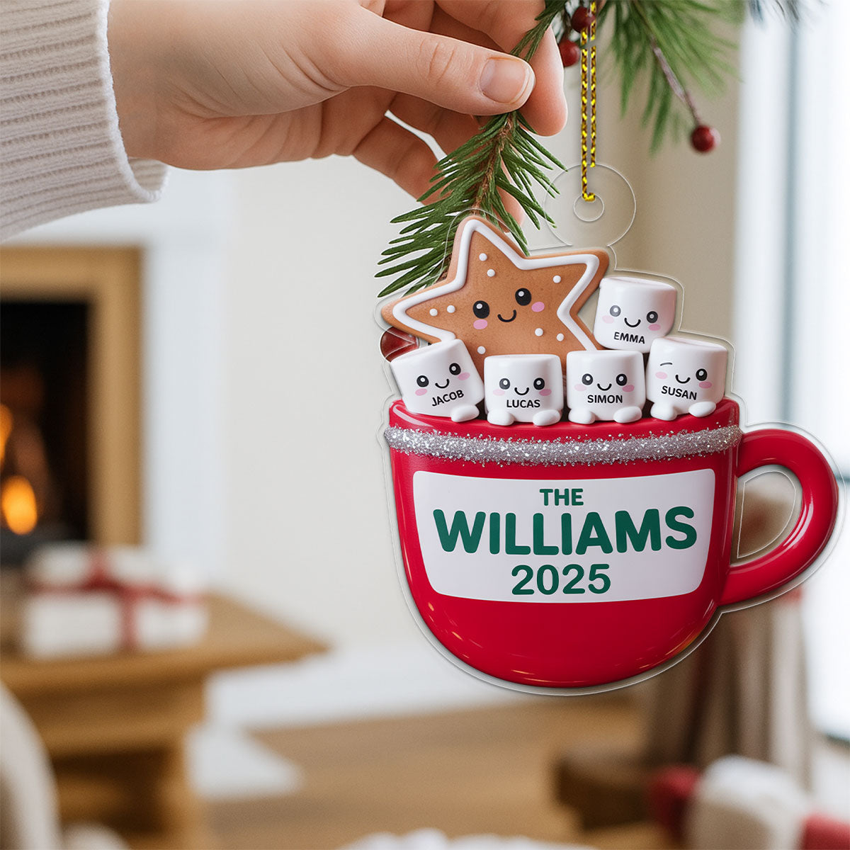 Hot Cocoa Marshmallow Family 2