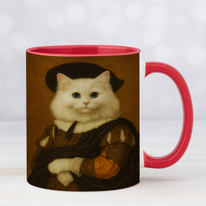 Custom Photo Royal Cat MugCat Lover Gifts
