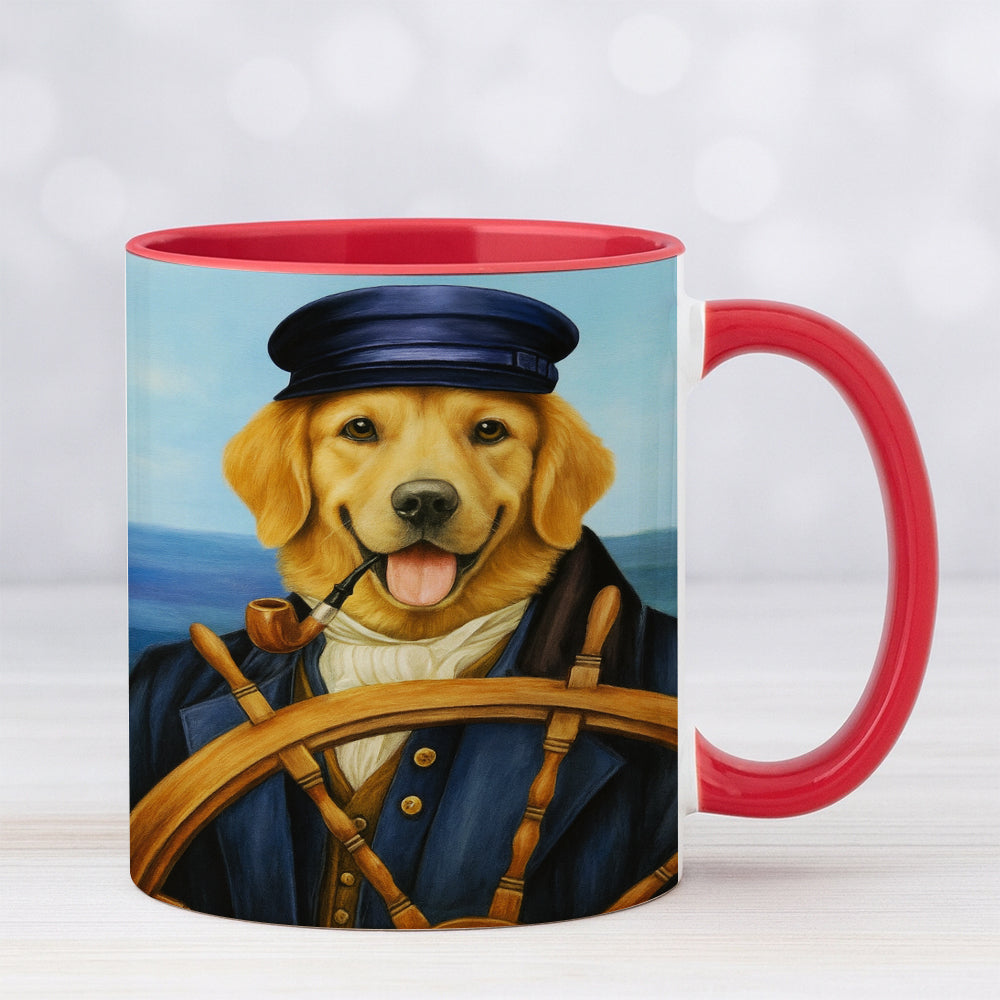 Custom Photo Sailor Dog Mug Gift For Dog Lovers