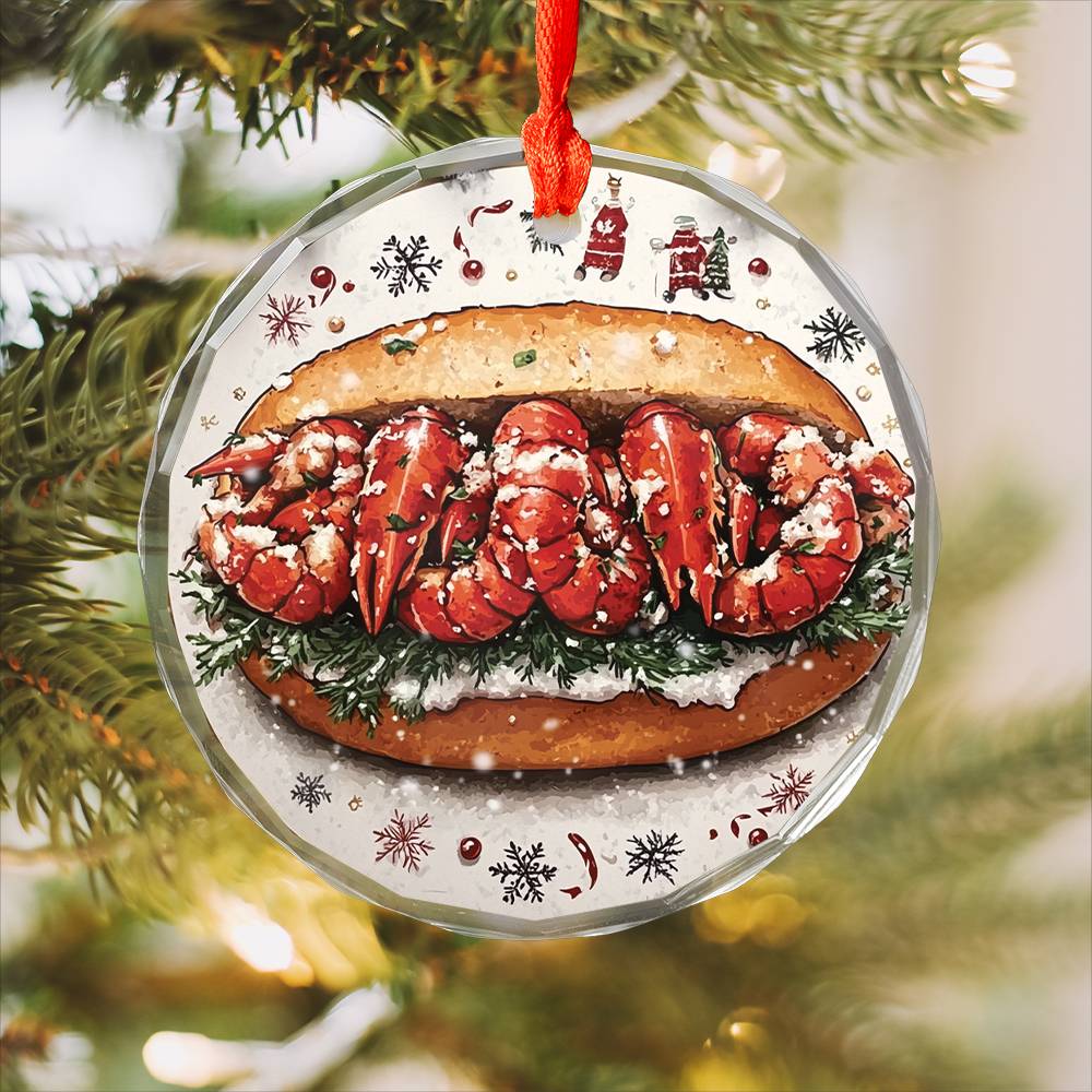 New England Lobster Roll Close up Design 2