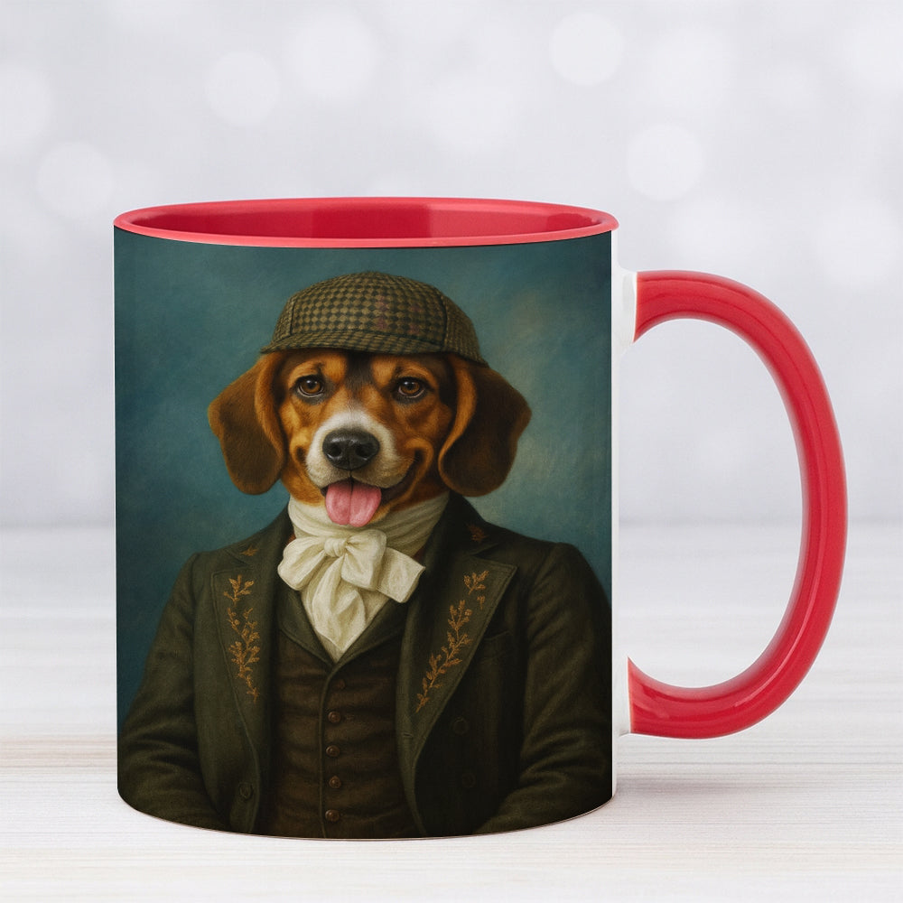 Custom Photo Detective Dog Mug Gift For Dog Lovers