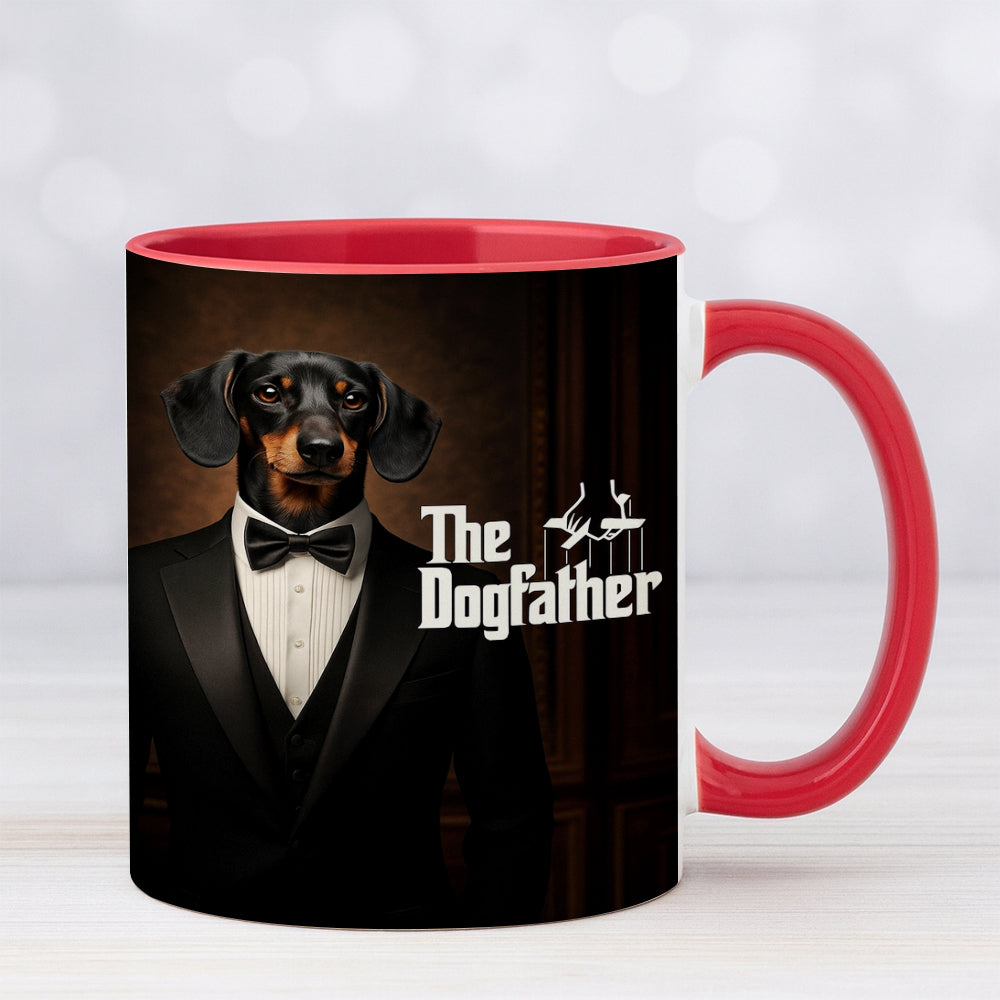 Custom Photo Dog Father Mug _ Gift For Dog Lovers