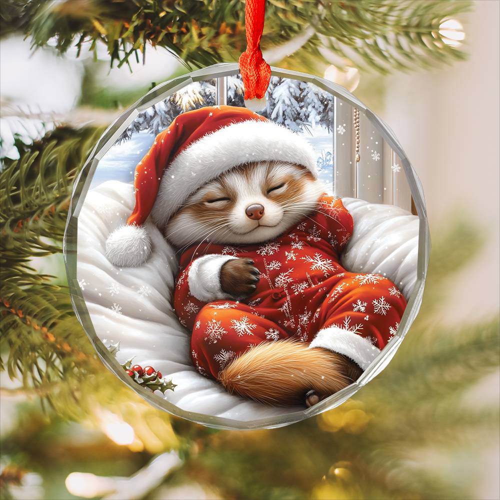 Ferret Sleeping In Bed Design 3
