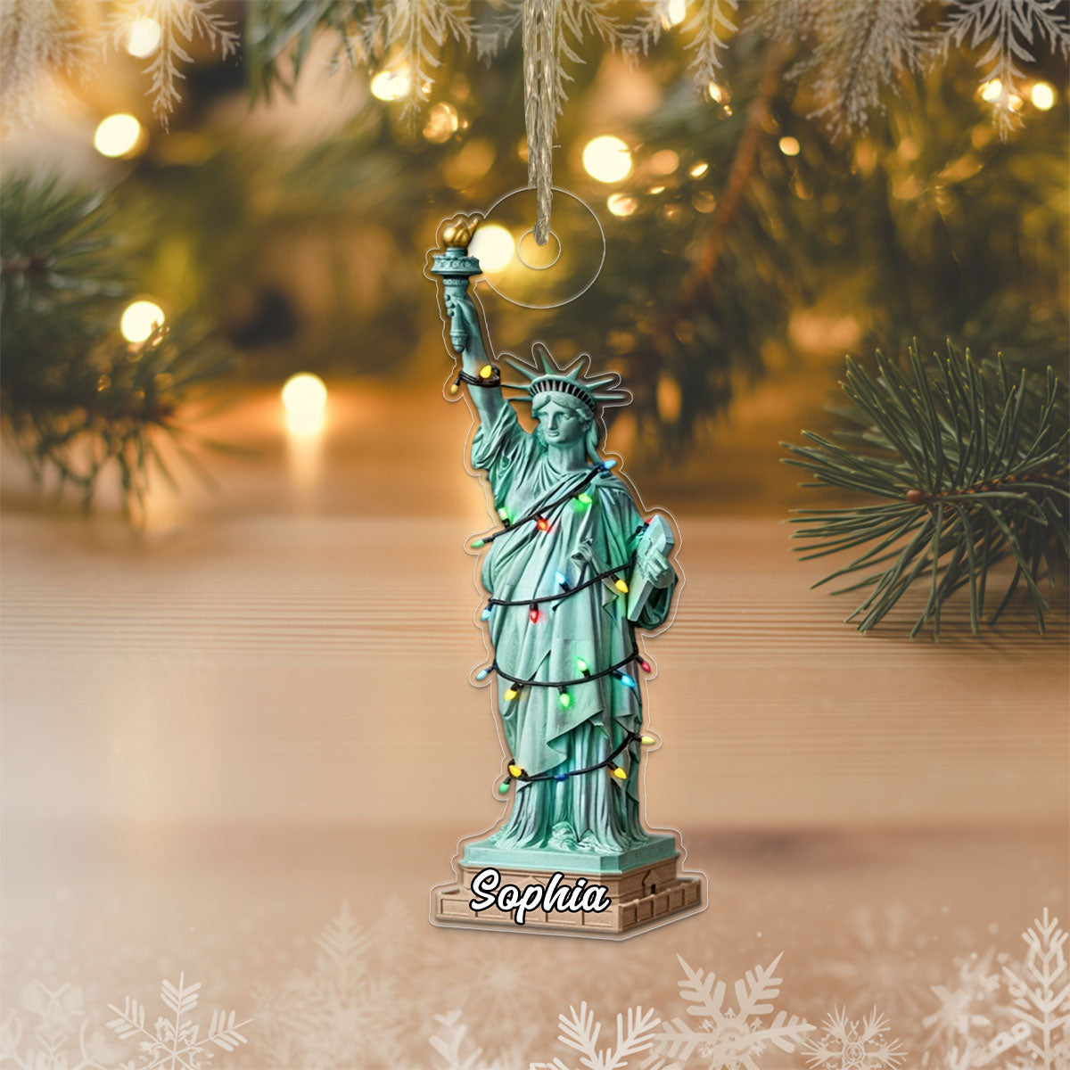 Custom Name Liberties Christmas