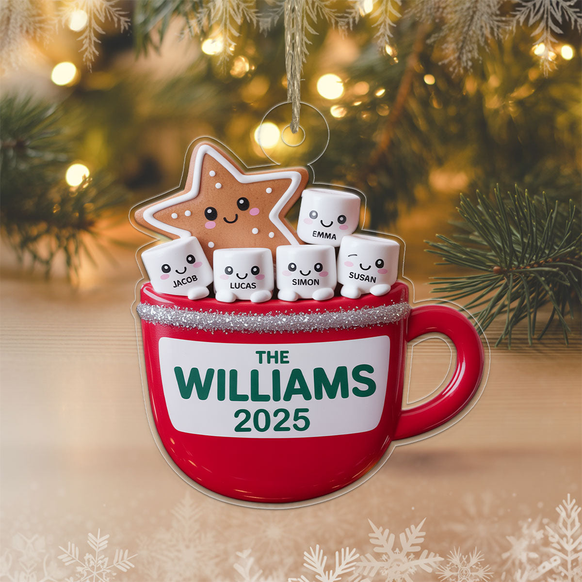 Hot Cocoa Marshmallow Family 2