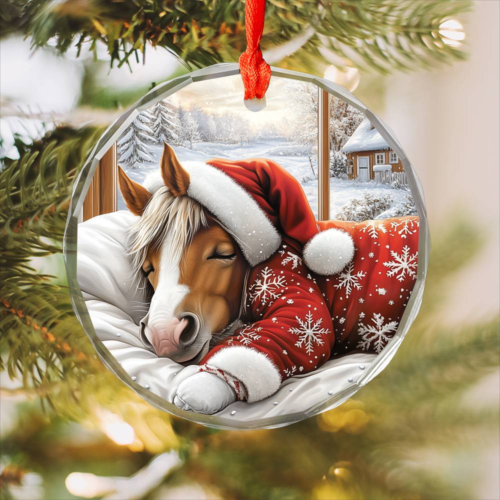 Horse Sleeping In Bed Design 1