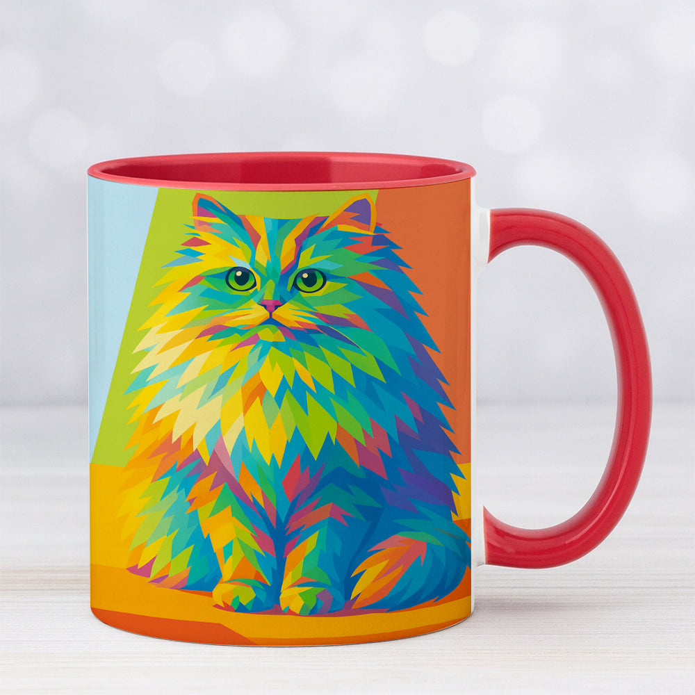 Custom Photo Pop Art MugGift For Cat Lovers