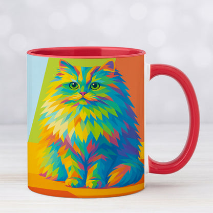 Custom Photo Pop Art MugGift For Cat Lovers