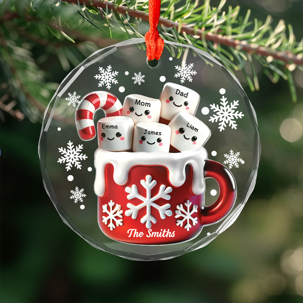 Custom Name Family Mashmallow Cacao Xmas