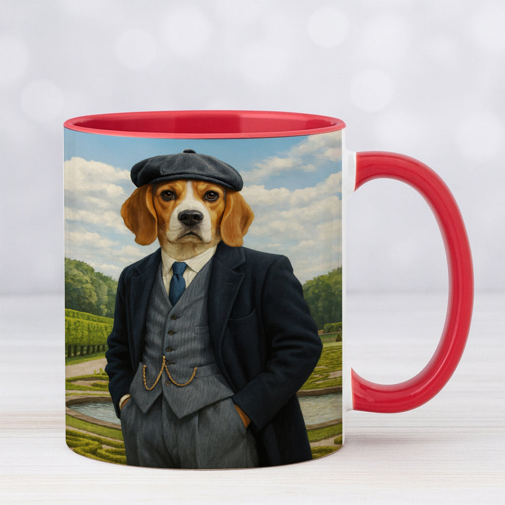 Custom Photo Pawky Blinder Dog Mug
