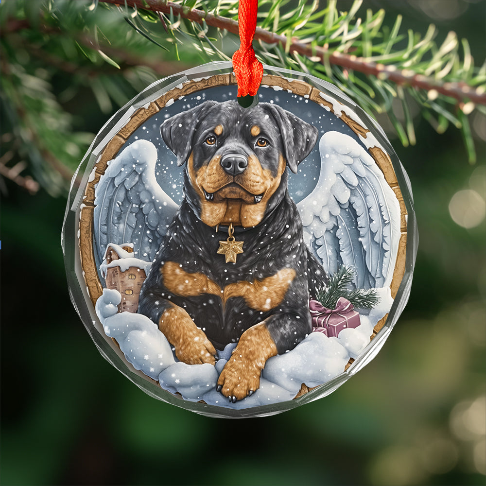 Angel Rottweiler Dog 1
