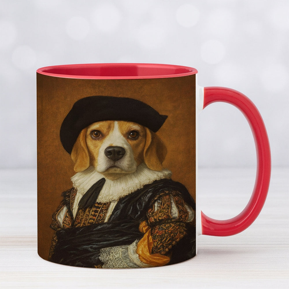 Custom Photo Royal Dog Mug Dog Lover Gifts