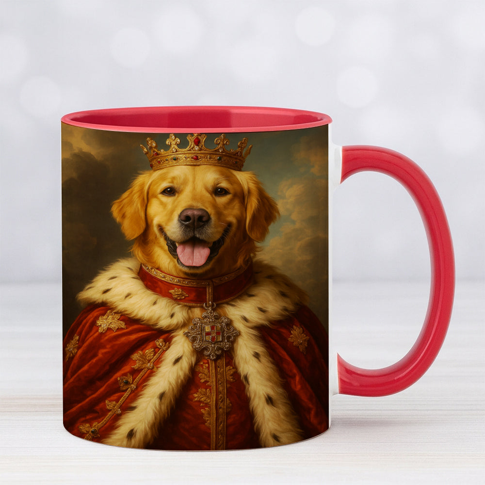 Custom Photo Dog Royal Pet King Portrait