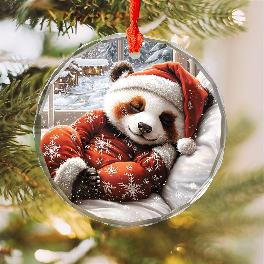 Panda Sleeping In Bed Design 1