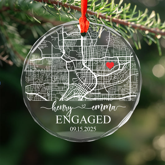 Personalized City Map Name And Date Couple