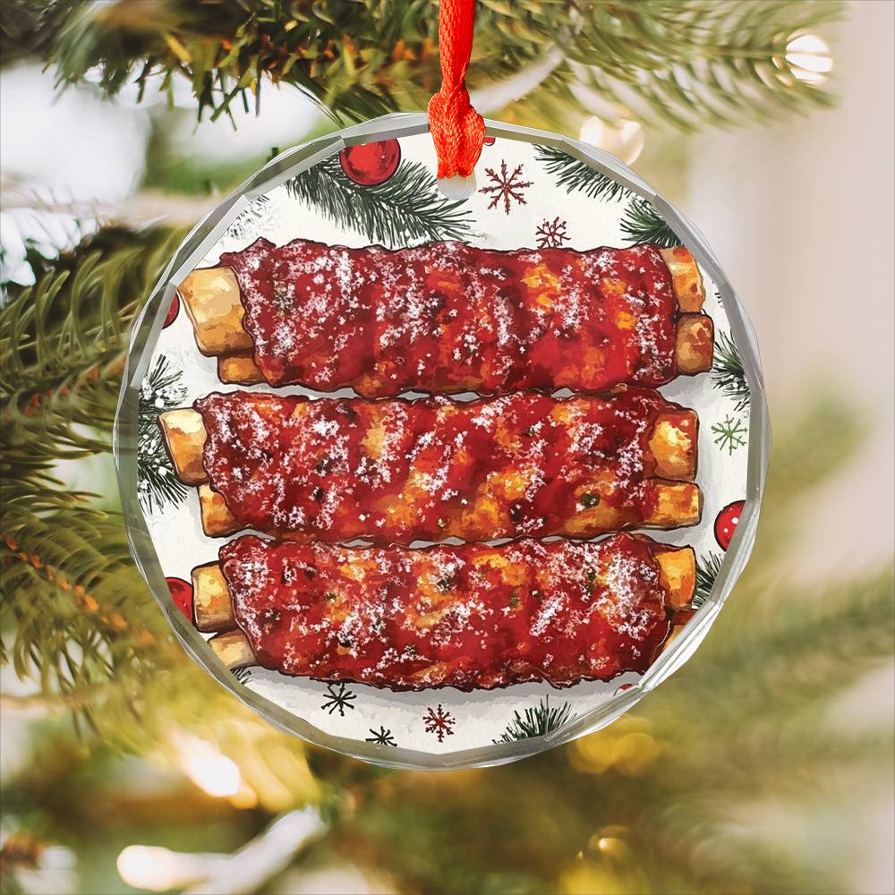 Barbecue Ribs Close up Design 1