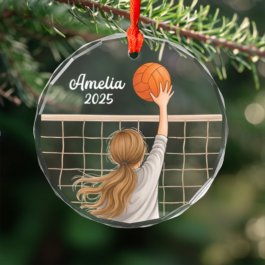 Custom Name Volleyball Player