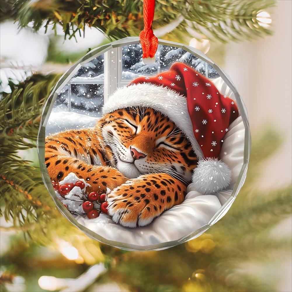 Jaguar Sleeping In Bed Design 4