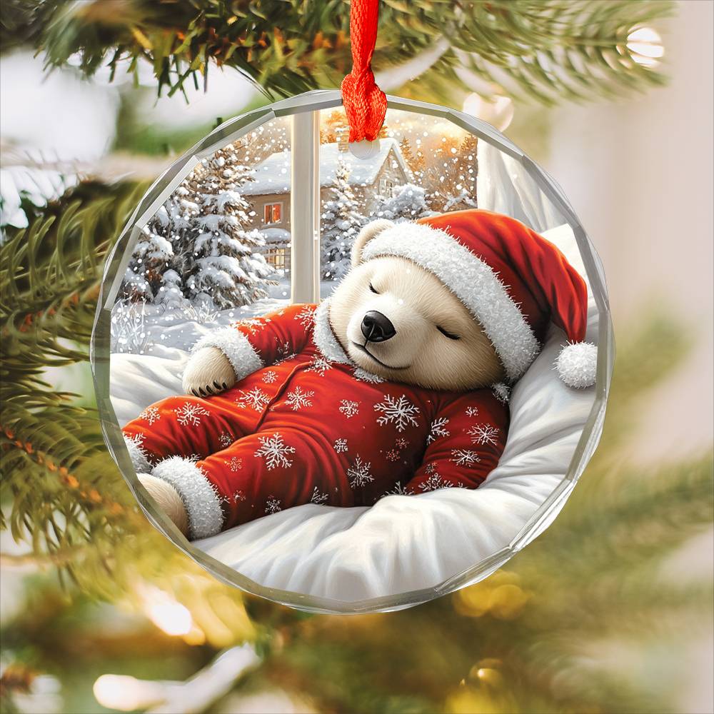 Polar Bear Sleeping In Bed Design 3