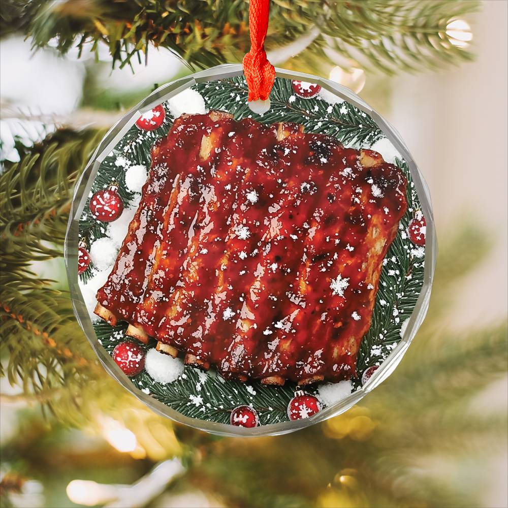 Barbecue Ribs Close up Design 4