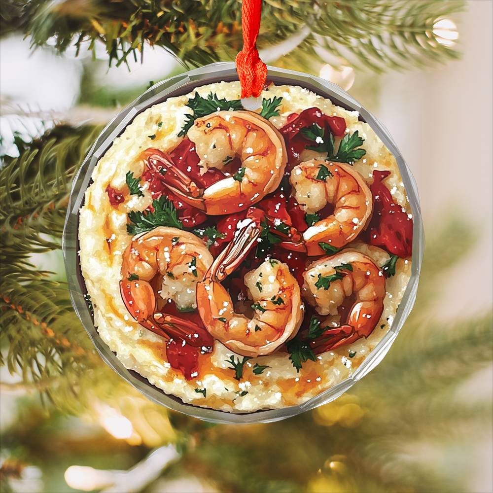 Shrimp and Grits Close up Design 1