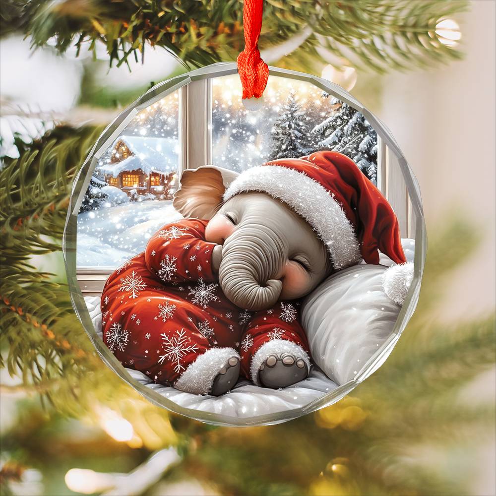 Elephant Sleeping In Bed Design 2