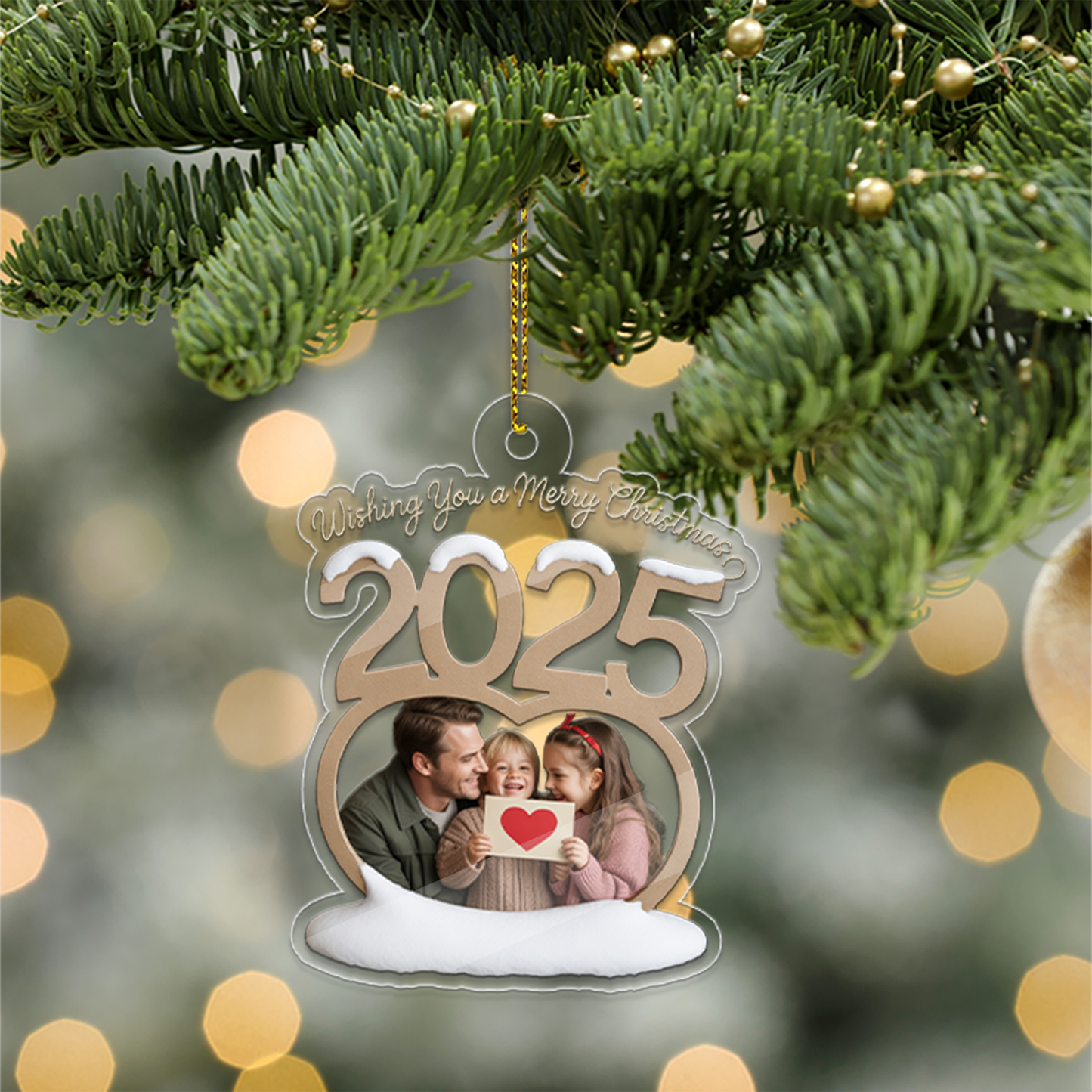 Custom Family Photo Christmas Ornaments, Family Picture Ornament, Big Family Ornament 2025, Photo Ornament, Family Keepsake, Xmas Gifts