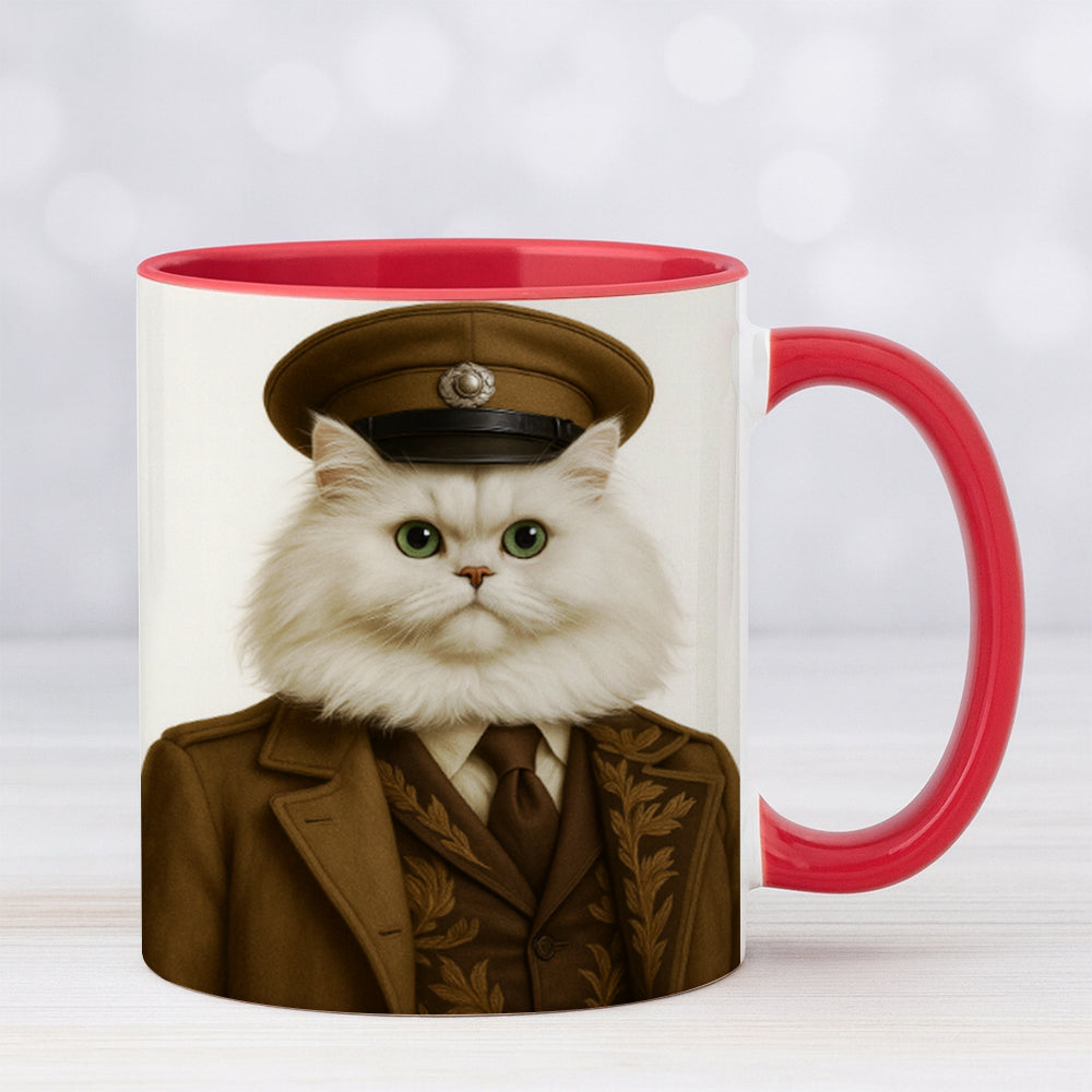 Custom Photo Captain Cat Canvas