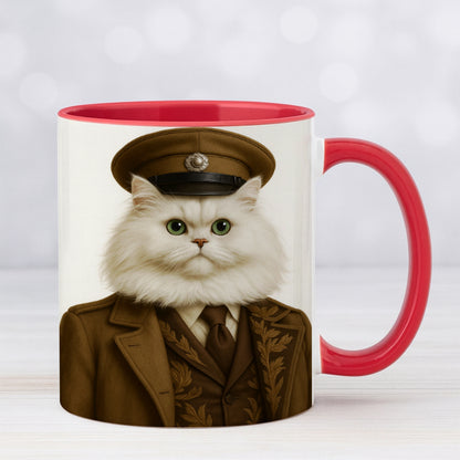 Custom Photo Captain Cat Canvas