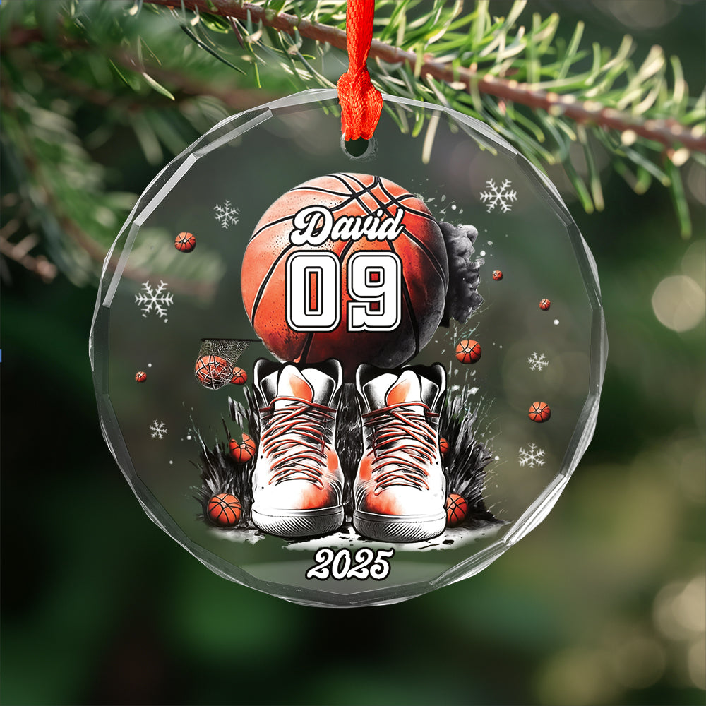 Custom Name And Number Basketball Player