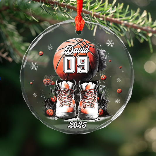 Custom Name And Number Basketball Player