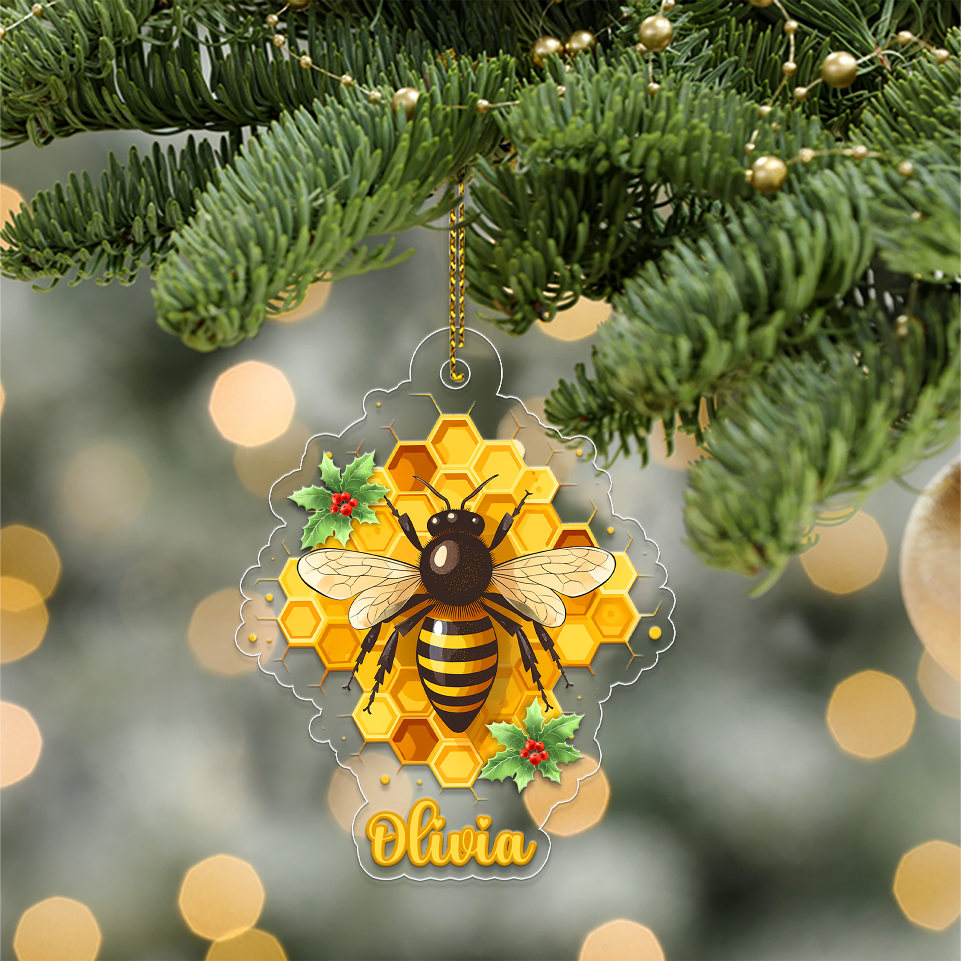 Custom Name Bee Hive