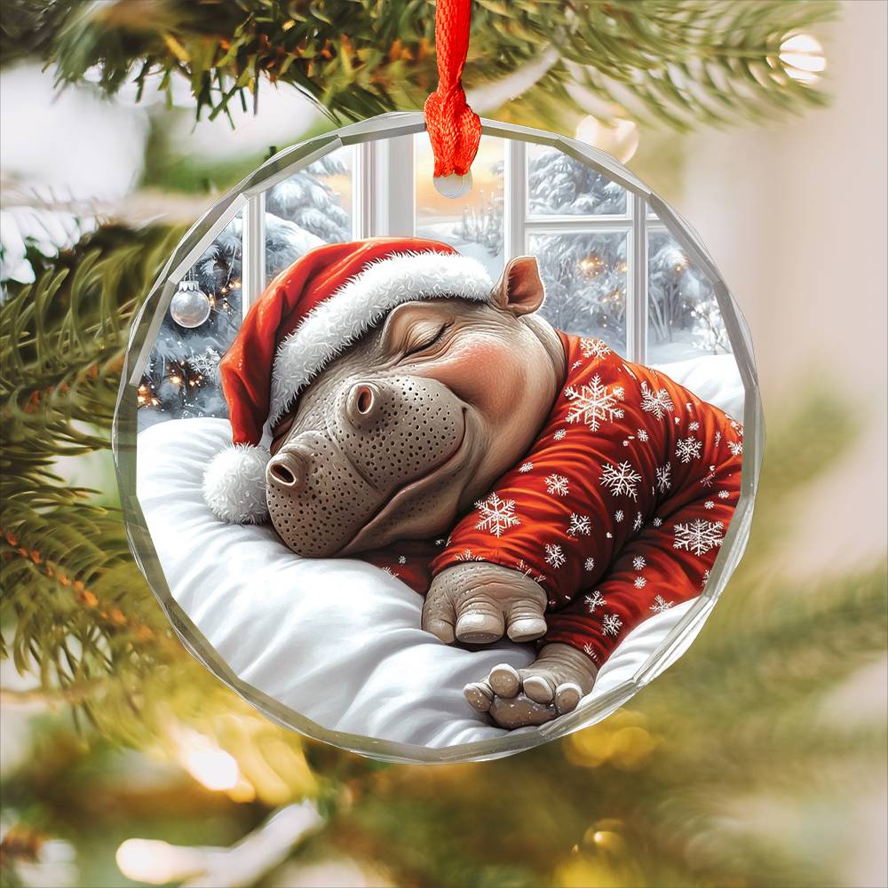 Hippo Sleeping In Bed Design 2