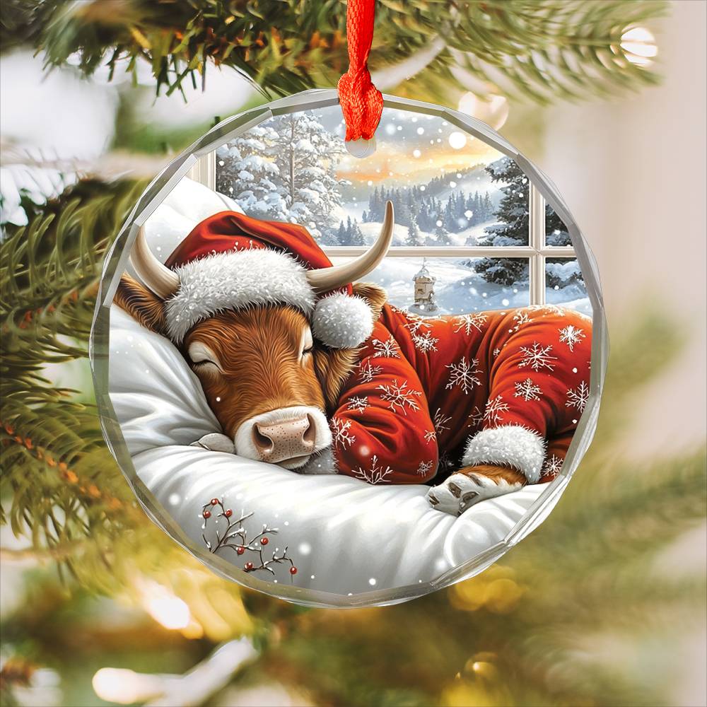 Longhorn Sleeping In Bed Design 4
