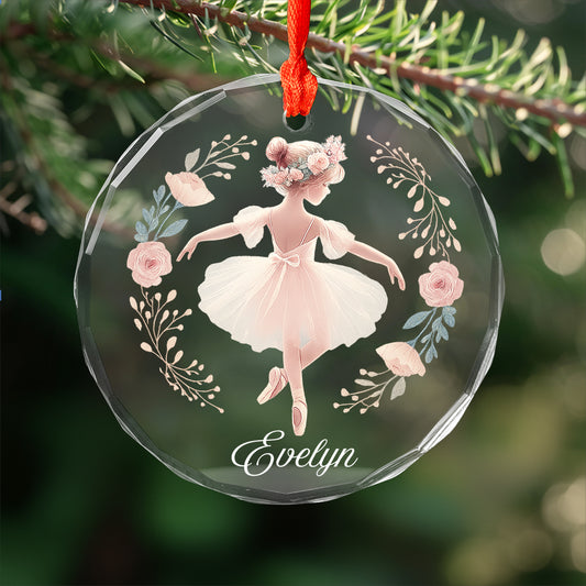 Custom Name Ballet Girl
