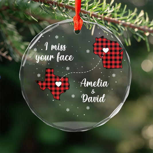 Custom State Map For Couple - Long Distance Map Gift